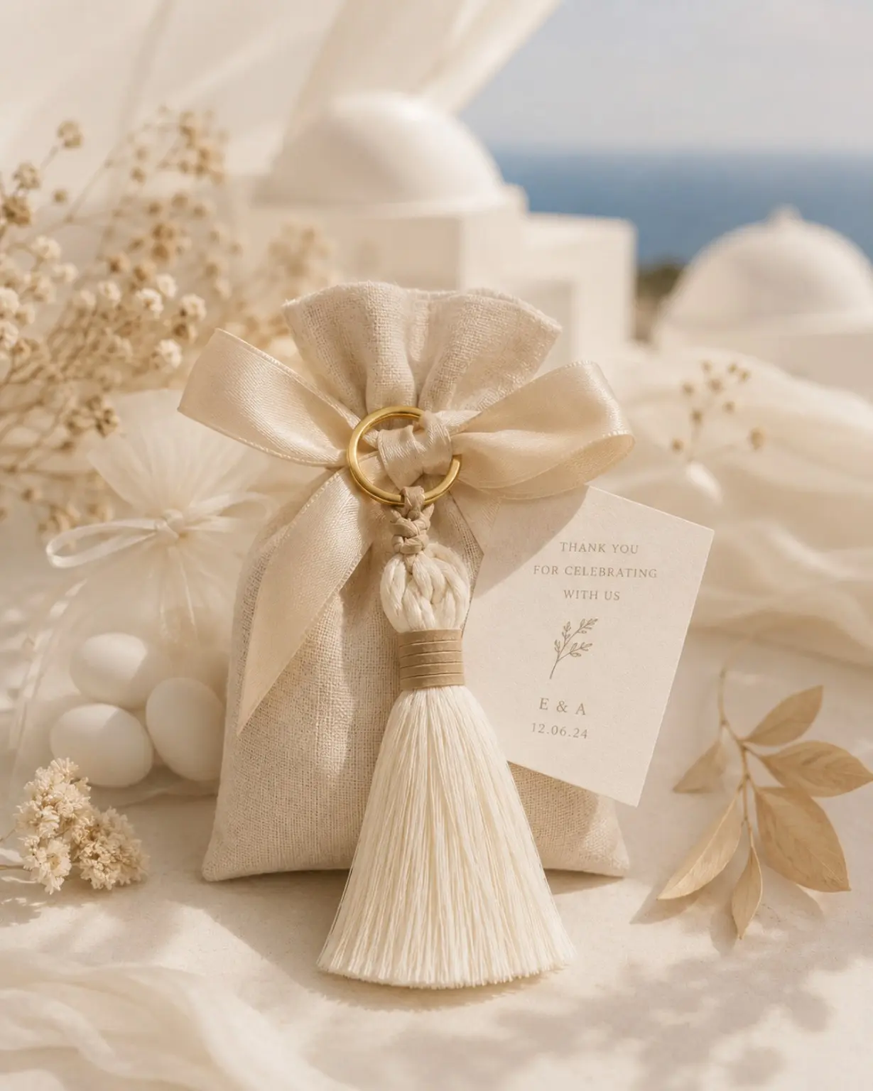 Ivory Tassel Keepsake