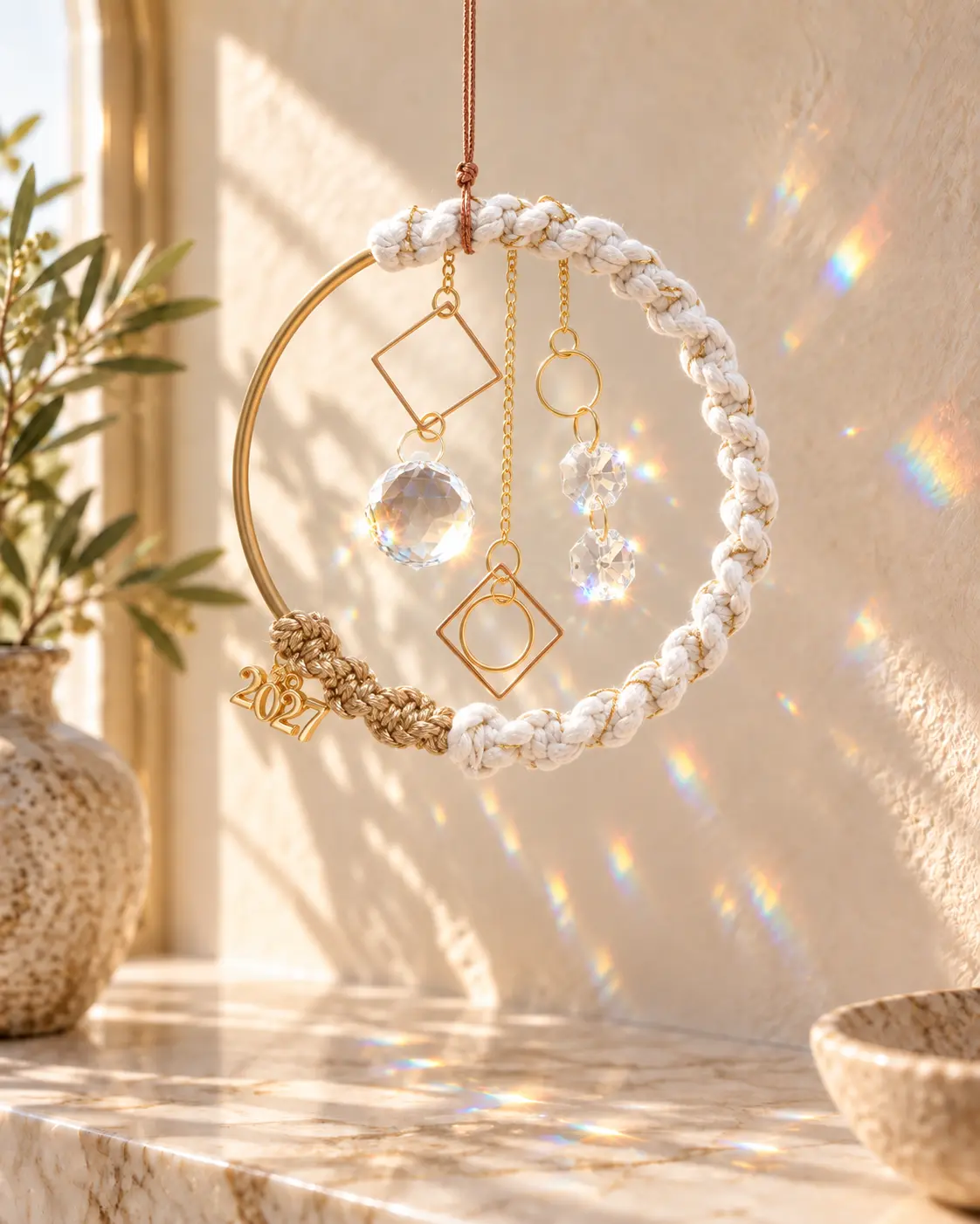 Golden Light 2027 — Suncatcher - Image 2